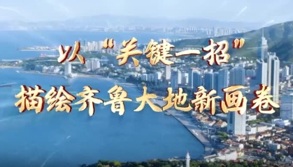 以“关键一招” 描绘齐鲁大地新画卷