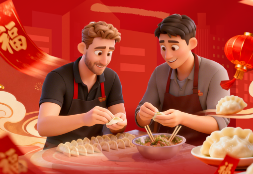 新春走基层丨龙马精神 天涯共此时