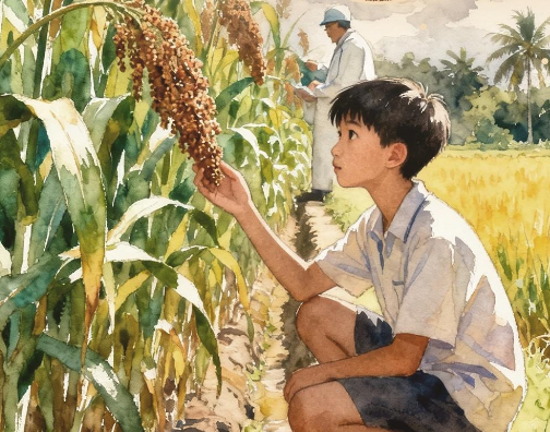 新春走基层·边疆万里行⑦丨高粱地里，他的两个“孩子”终于相遇了